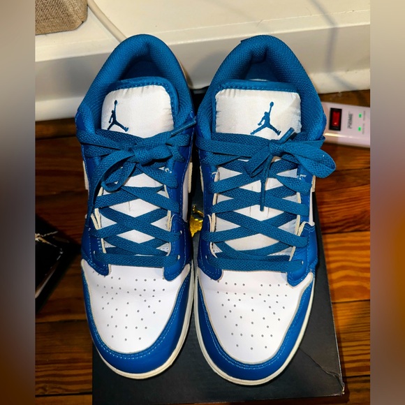 Jordan Other - Air Jordan 1 Low SE | Industrial blue | GS size 7 | Womens 8.5